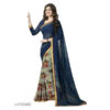 Cotton Dark Blue Saree