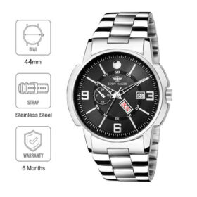 Stylish Silver Mens Watch